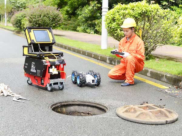 莒南管道机器人检测