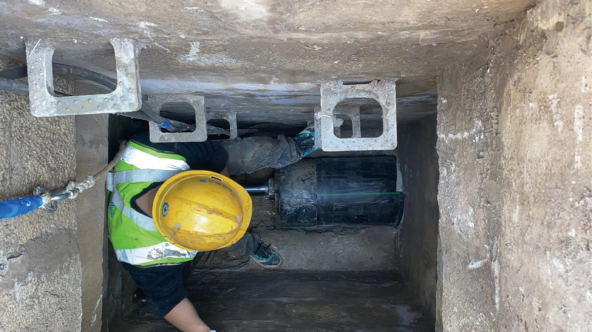 莒南HDPE短管内衬法